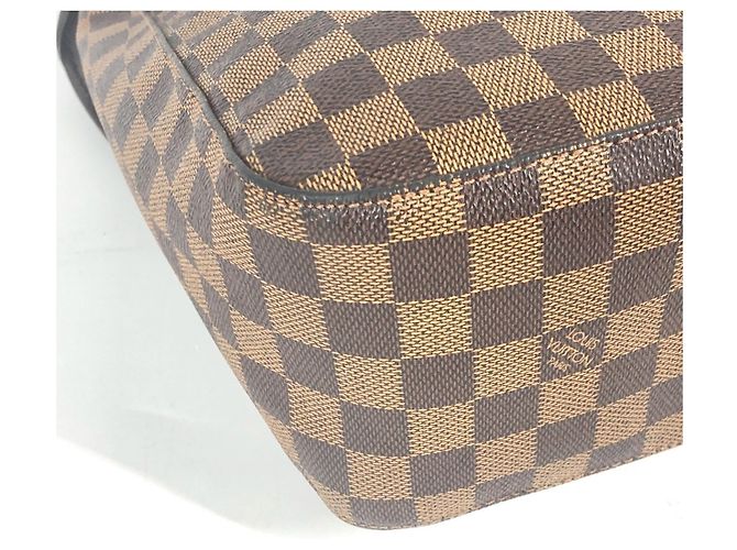 Borsa a tracolla Louis Vuitton Damier Looping GM Marrone Damier ebene - vista 5