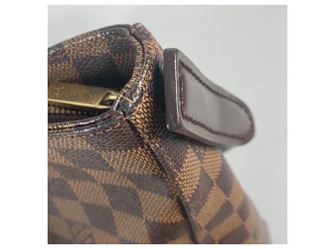 Borsa a tracolla Louis Vuitton Damier Looping GM Marrone Damier ebene - vista 7
