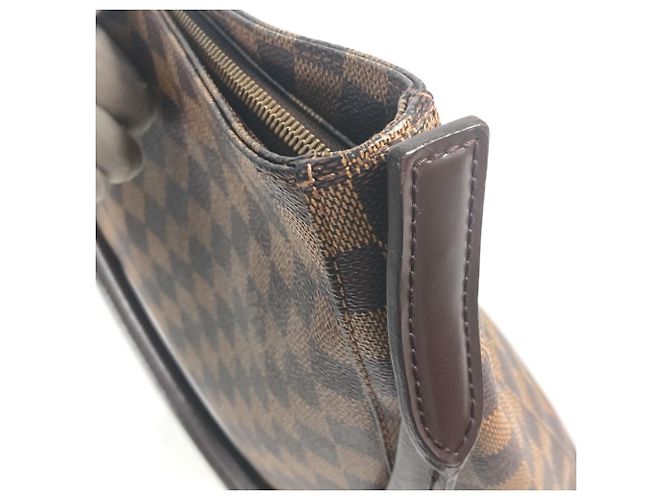 Borsa a tracolla Louis Vuitton Damier Looping GM Marrone Damier ebene - vista 8