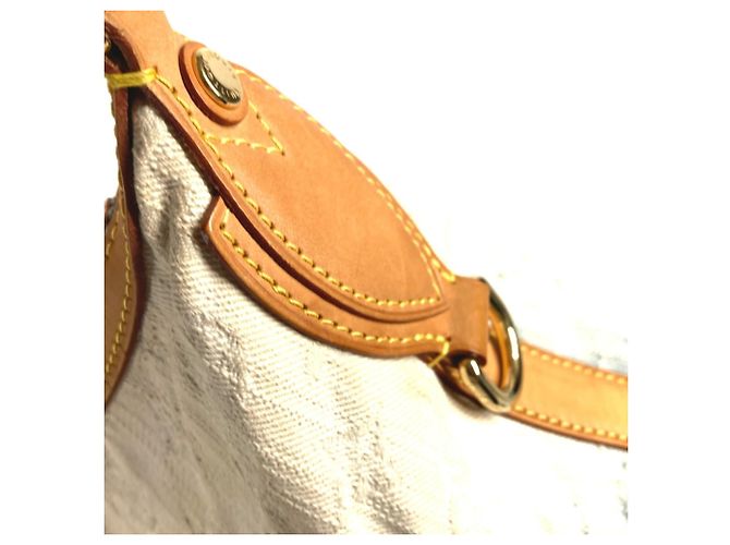 Borsa Tote Louis Vuitton Monogram Denim Gradient Sunburst PM Rosa Blu - vista 10