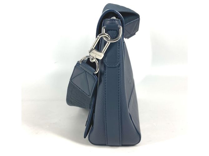 Borsa a tracolla Louis Vuitton Men's Aerogram Take Off Flap Blu navy - vista 3