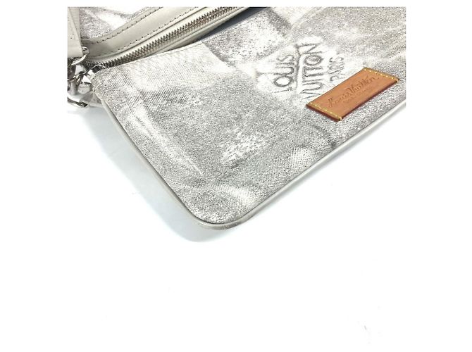 Borsa a Spalla Louis Vuitton Damier Salt Trio Marrone - vista 3