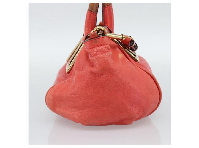 Chloé Chloe Ethel Leather Rosso - vista 3