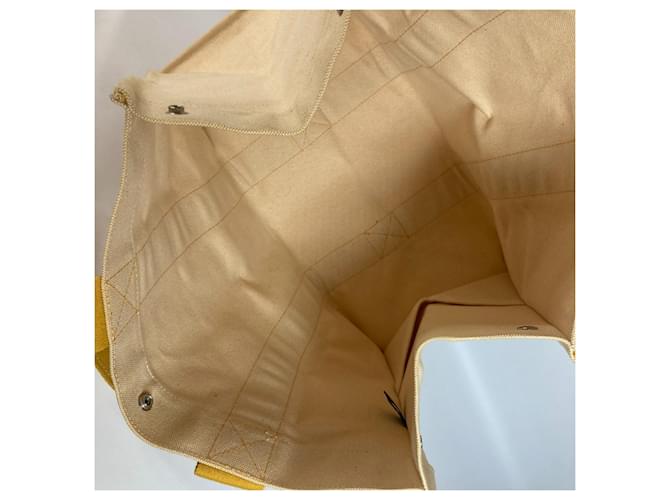 Hermès Borsa Tote Hermes Bora GM Giallo - vista 10