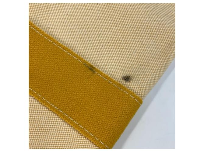 Hermès Borsa Tote Hermes Bora GM Giallo - vista 13