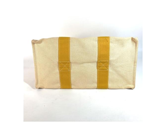 Hermès Borsa Tote Hermes Bora GM Giallo - vista 4