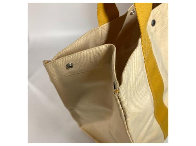 Hermès Borsa Tote Hermes Bora GM Giallo - vista 9