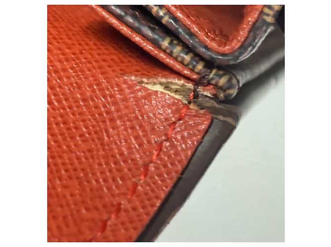 Sac à bandoulière Louis Vuitton Damier Tribeca Long Flap Marron Damier ebène - vue 14