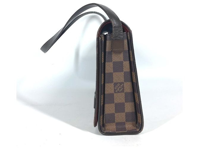 Sac à bandoulière Louis Vuitton Damier Tribeca Long Flap Marron Damier ebène - vue 2