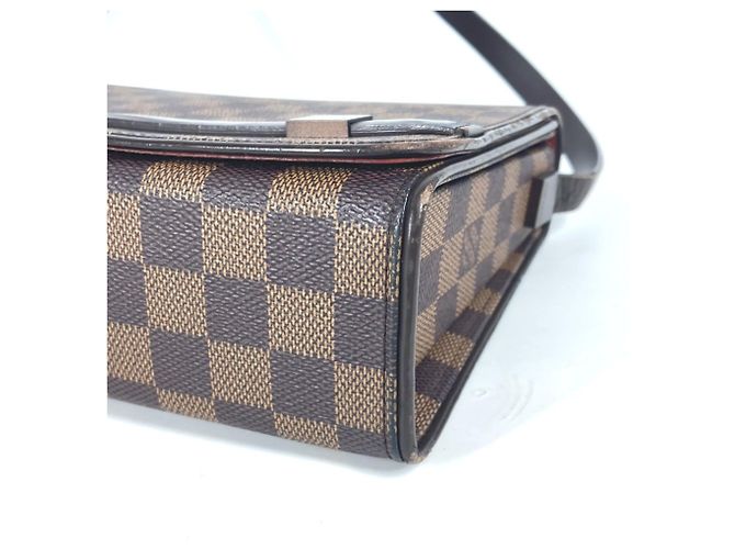Sac à bandoulière Louis Vuitton Damier Tribeca Long Flap Marron Damier ebène - vue 4