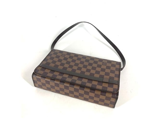 Sac à bandoulière Louis Vuitton Damier Tribeca Long Flap Marron Damier ebène - vue 6
