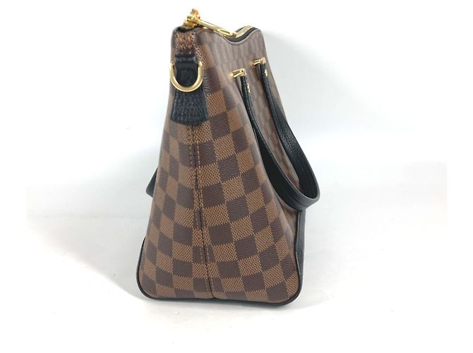 Borsa Tote Louis Vuitton Damier Hyde Park Marrone Damier ebene - vista 3