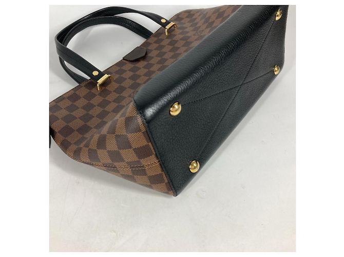 Borsa Tote Louis Vuitton Damier Hyde Park Marrone Damier ebene - vista 8