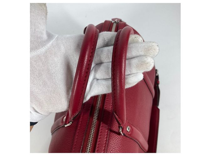 Borsa Louis Vuitton Parnassus SC Bag PM Rosso - vista 6