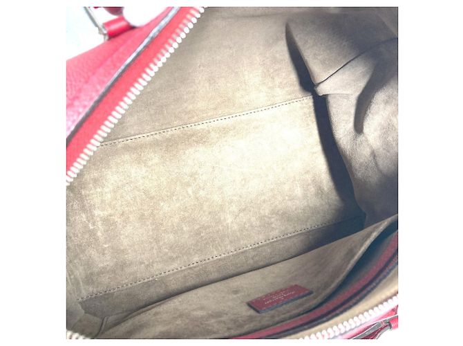 Borsa Louis Vuitton Parnassus SC Bag PM Rosso - vista 8