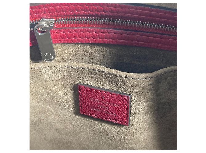Borsa Louis Vuitton Parnassus SC Bag PM Rosso - vista 9