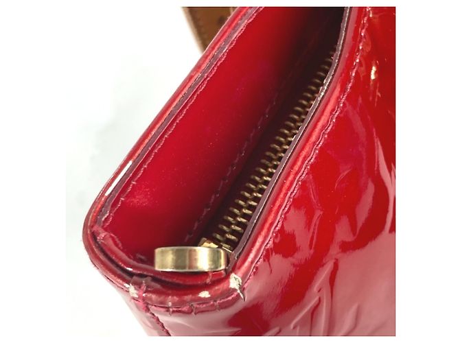 Borsa Tote Louis Vuitton Monogram Vernis Brentwood Rosso - vista 10