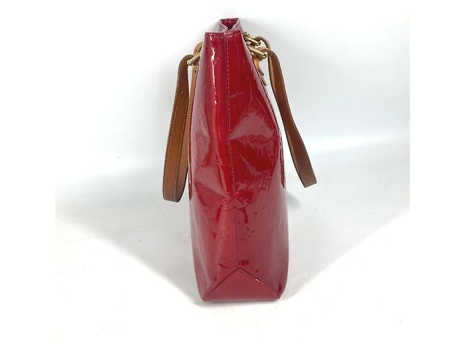 Borsa Tote Louis Vuitton Monogram Vernis Brentwood Rosso - vista 2