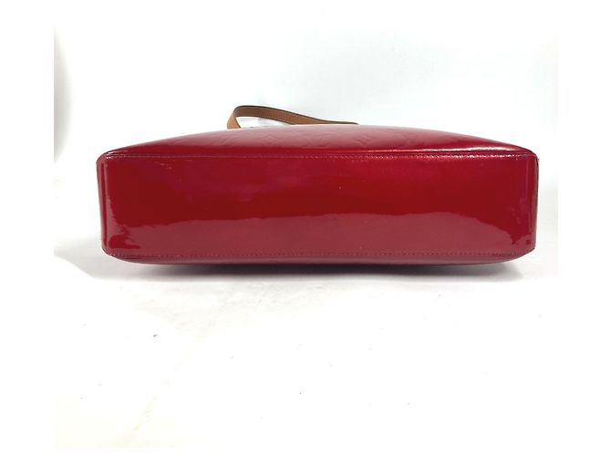 Borsa Tote Louis Vuitton Monogram Vernis Brentwood Rosso - vista 7