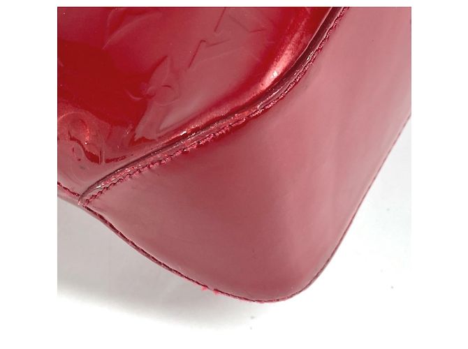 Borsa Tote Louis Vuitton Monogram Vernis Brentwood Rosso - vista 9