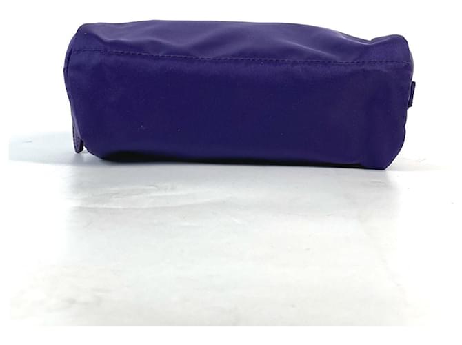 Prada 1NA350 Pochette con placca Triangle Porpora - vista 5