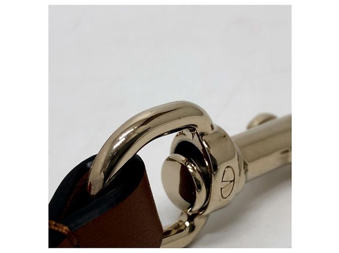 Valentino Brown Leather Studded Pet Lead - view 7