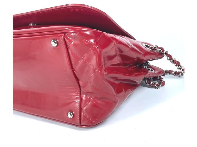 Borsa a tracolla Chanel CC Coco Mark Lipstick W Rosa Rosso - vista 5