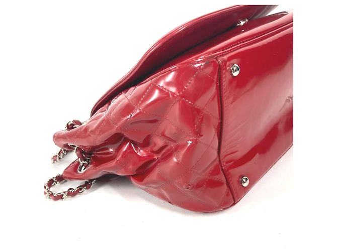 Borsa a tracolla Chanel CC Coco Mark Lipstick W Rosa Rosso - vista 6