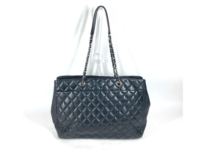 Chanel A91046 Coco Mark Matelasse gesteppte Tote Bag Schwarz - Ansicht 2