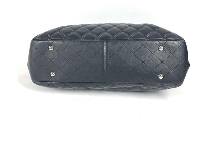 Chanel A91046 Coco Mark Matelasse gesteppte Tote Bag Schwarz - Ansicht 6