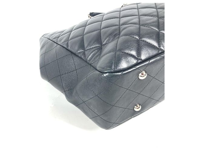 Chanel A91046 Coco Mark Matelasse gesteppte Tote Bag Schwarz - Ansicht 8