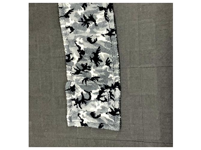Balenciaga 673572 Stole Shawl Marrone Nero - vista 7