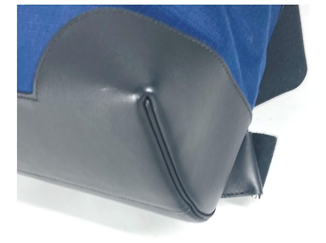 Hermès Zaino Hermes H Sac Addo All Back Nero Blu - vista 6