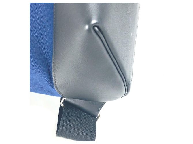 Hermès Zaino Hermes H Sac Addo All Back Nero Blu - vista 7