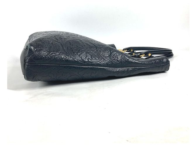 Versace Medusa Leder Tote Bag Schwarz - Ansicht 3