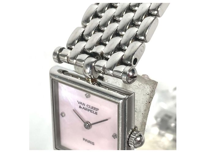 Orologio Van Cleef & Arpels Pink Shell Classic Cale da donna - vista 2