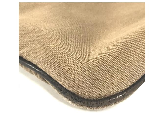 Hermès Hermes Edit 42 Tragetasche Beige Dunkelbraun - Ansicht 12
