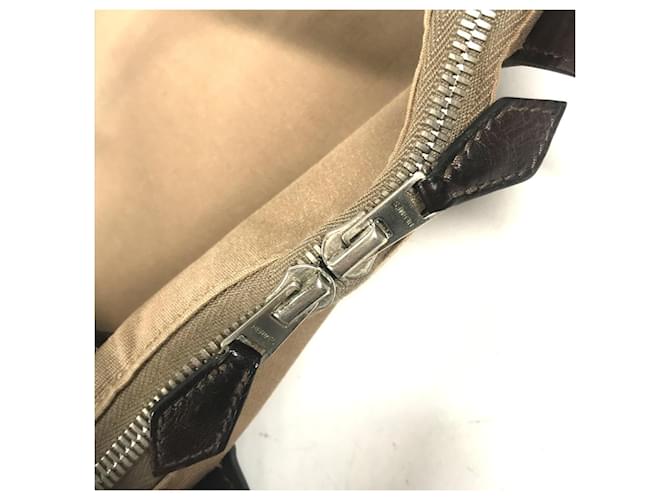 Hermès Hermes Edit 42 Tragetasche Beige Dunkelbraun - Ansicht 6