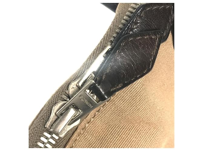 Hermès Hermes Edit 42 Tragetasche Beige Dunkelbraun - Ansicht 8