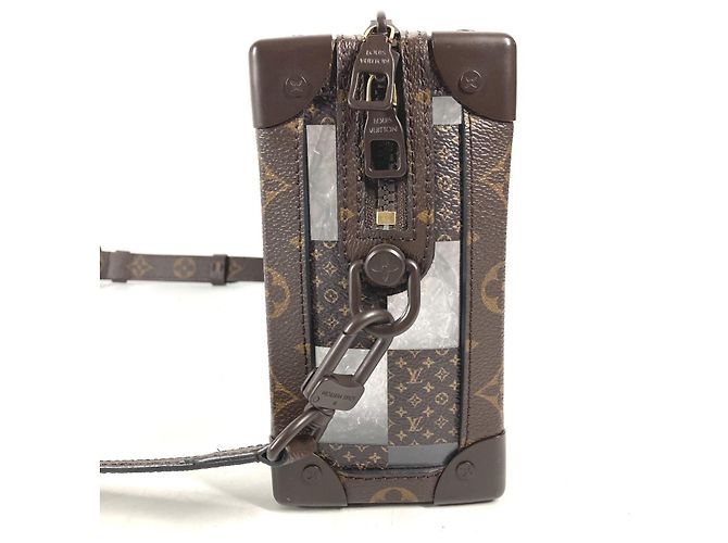 Louis Vuitton Monogram Chess Soft Trunk Pochette Clutch Bag Braun - Ansicht 2