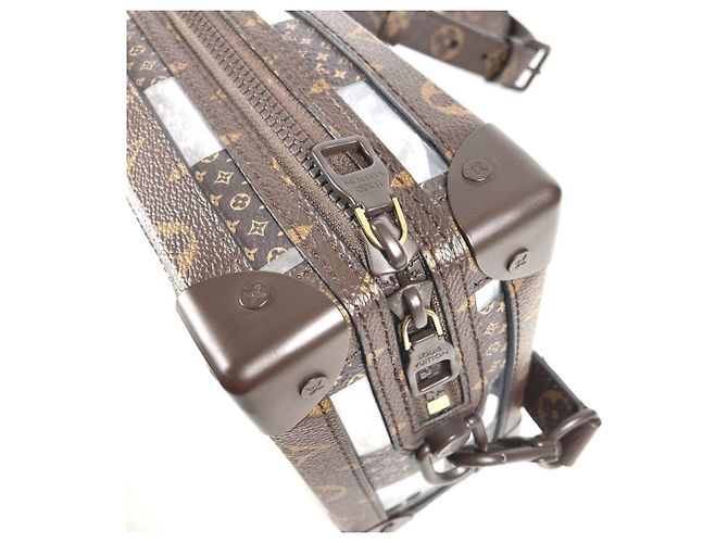 Louis Vuitton Monogram Chess Soft Trunk Pochette Clutch Bag Braun - Ansicht 7