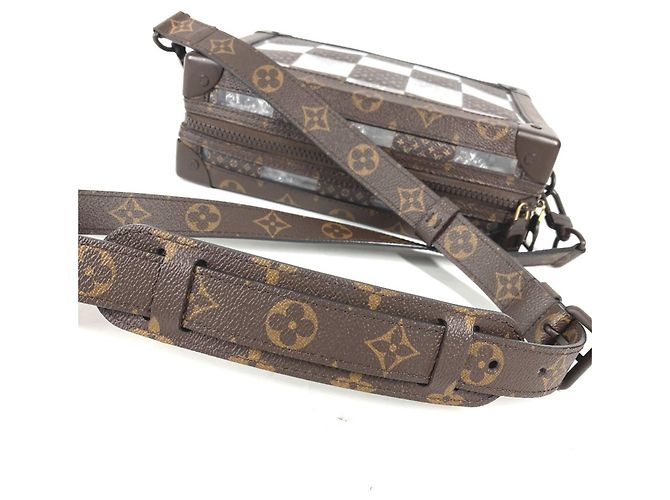 Louis Vuitton Monogram Chess Soft Trunk Pochette Clutch Bag Braun - Ansicht 8