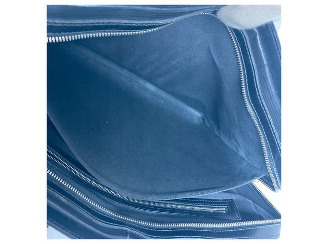 Borsa Louis Vuitton Epi Bassano GM Nero - vista 14