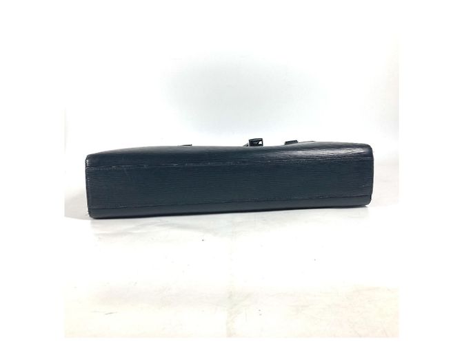 Borsa Louis Vuitton Epi Bassano GM Nero - vista 3
