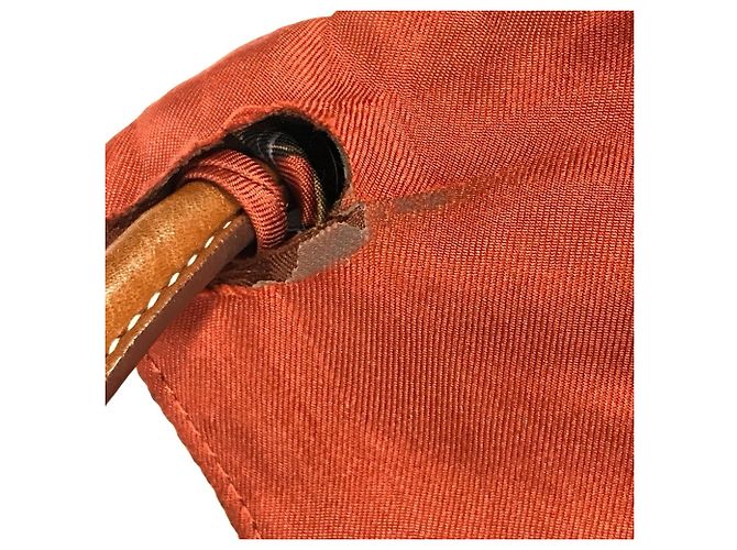 Hermès Borsa a Spalla Hermes Silky City PM Arancione - vista 10