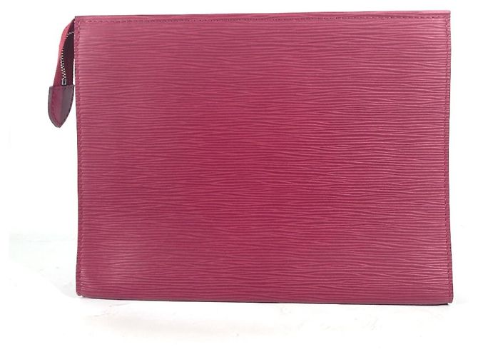 Louis Vuitton Epi Poche Toilette 26 Pouch Rosso Fuschia - vista 2