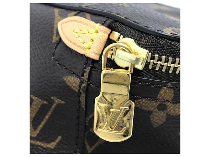 Pochette Monogram Louis Vuitton Marrone - vista 5