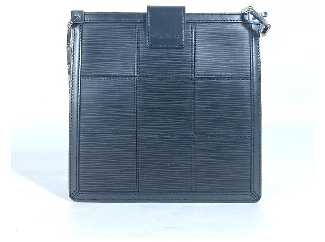 Borsa a tracolla con catena Louis Vuitton Epi Stretch Mojito Nero - vista 2
