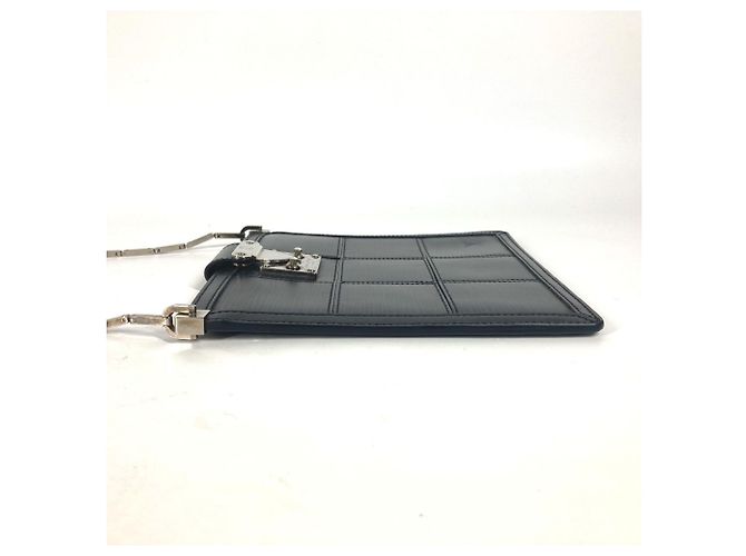 Borsa a tracolla con catena Louis Vuitton Epi Stretch Mojito Nero - vista 4