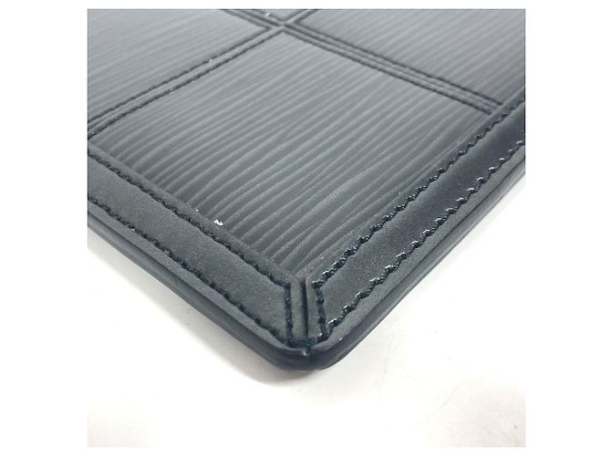 Borsa a tracolla con catena Louis Vuitton Epi Stretch Mojito Nero - vista 8